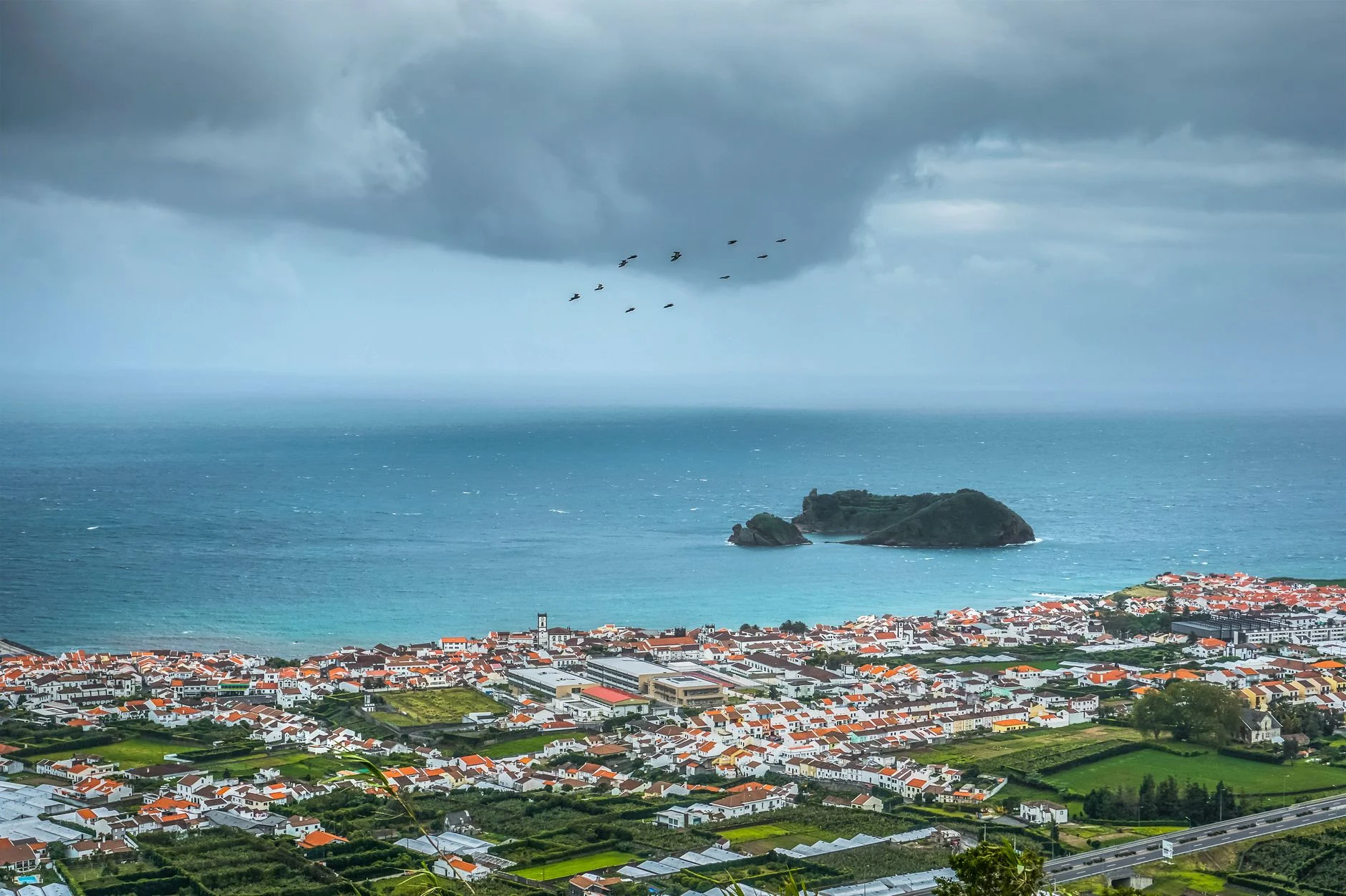 The islet of Vila Franca do Campo off São Miguel