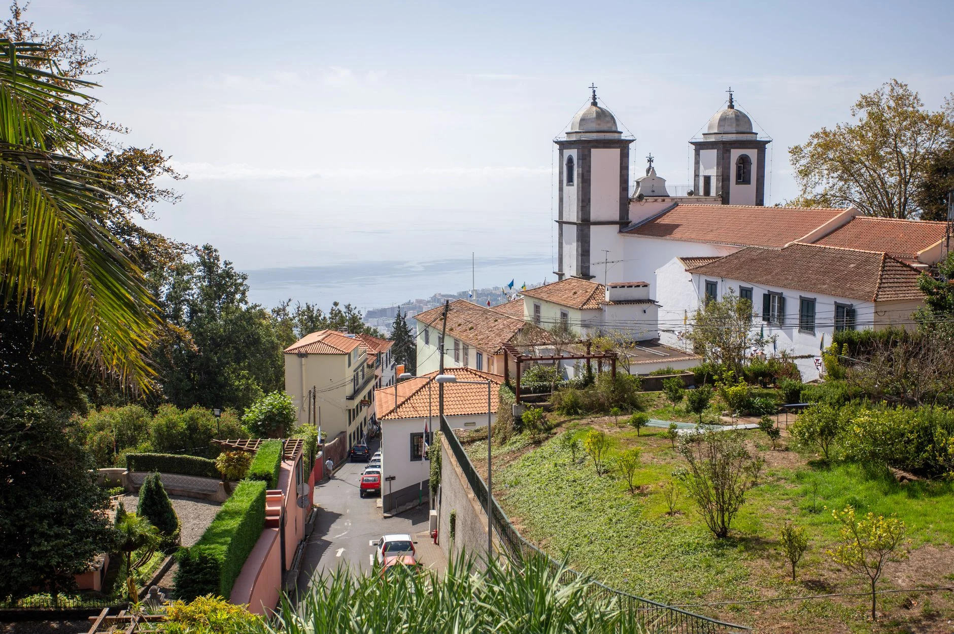 Funchal's old town in flowers and sunshine